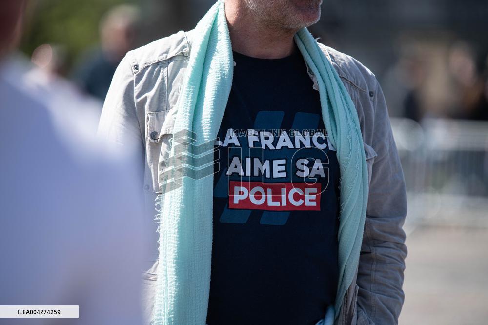 Rally In Support Of Marine Le Pen - Paris