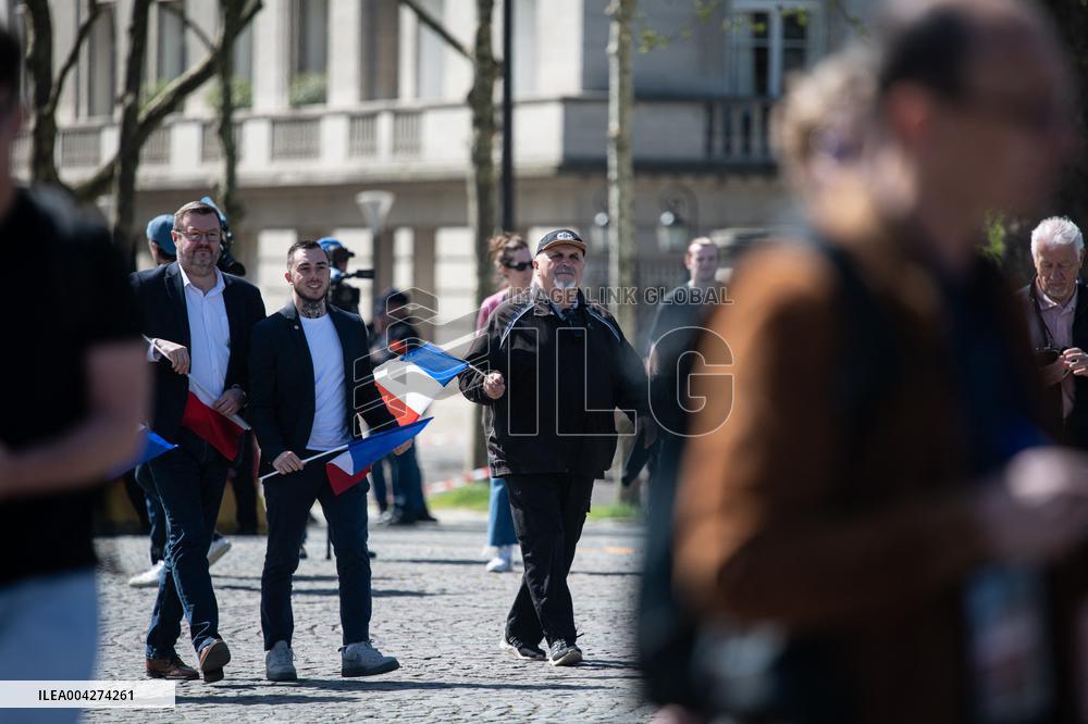 Rally In Support Of Marine Le Pen - Paris
