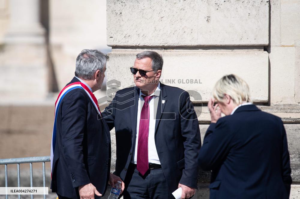 Rally In Support Of Marine Le Pen - Paris