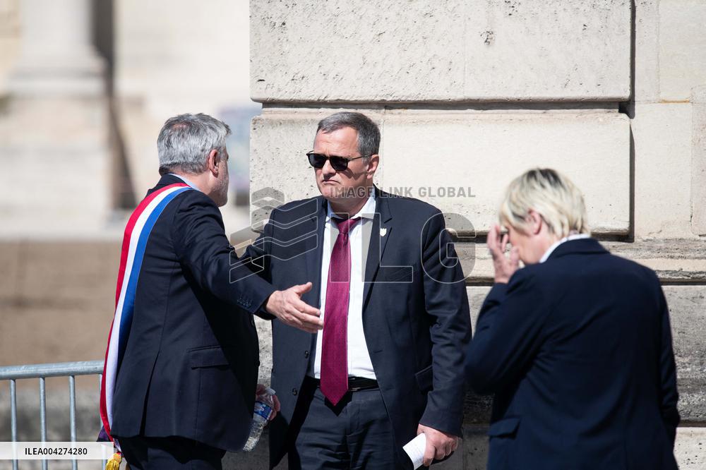Rally In Support Of Marine Le Pen - Paris