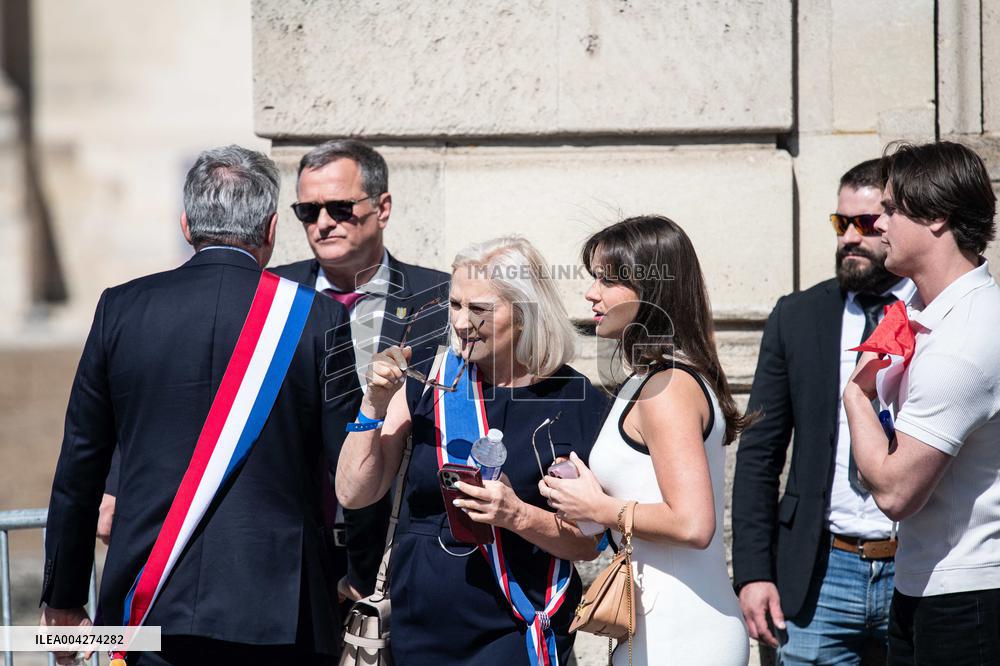 Rally In Support Of Marine Le Pen - Paris
