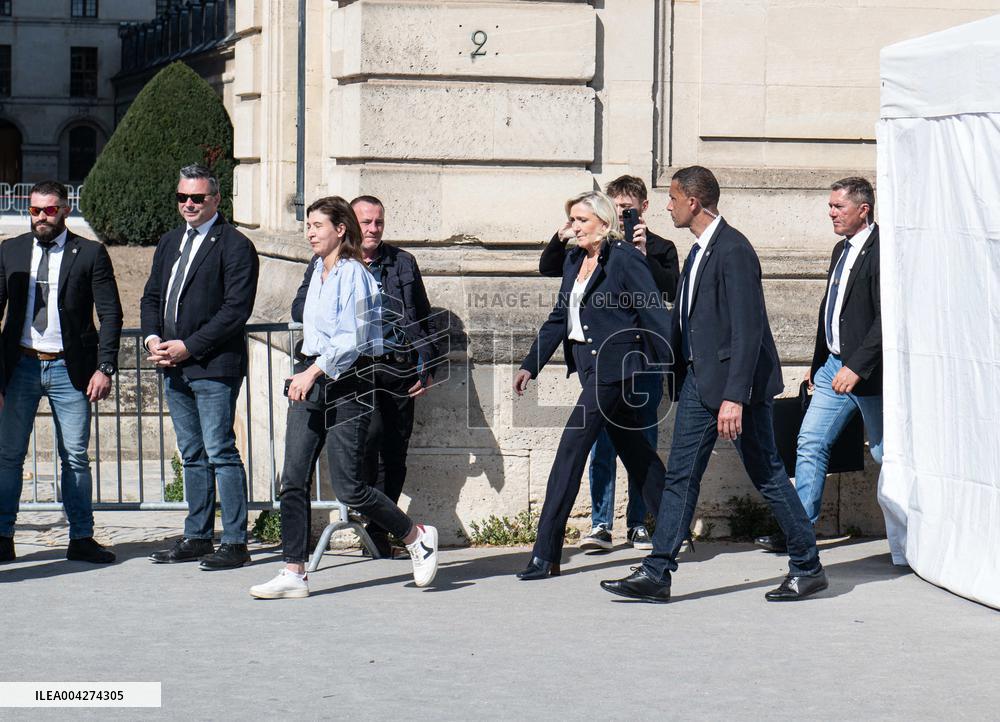 Rally In Support Of Marine Le Pen - Paris