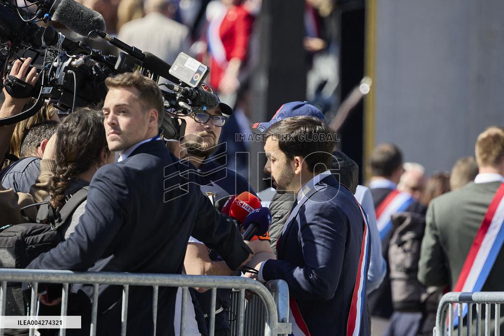 Rally In Support Of Marine Le Pen - Paris