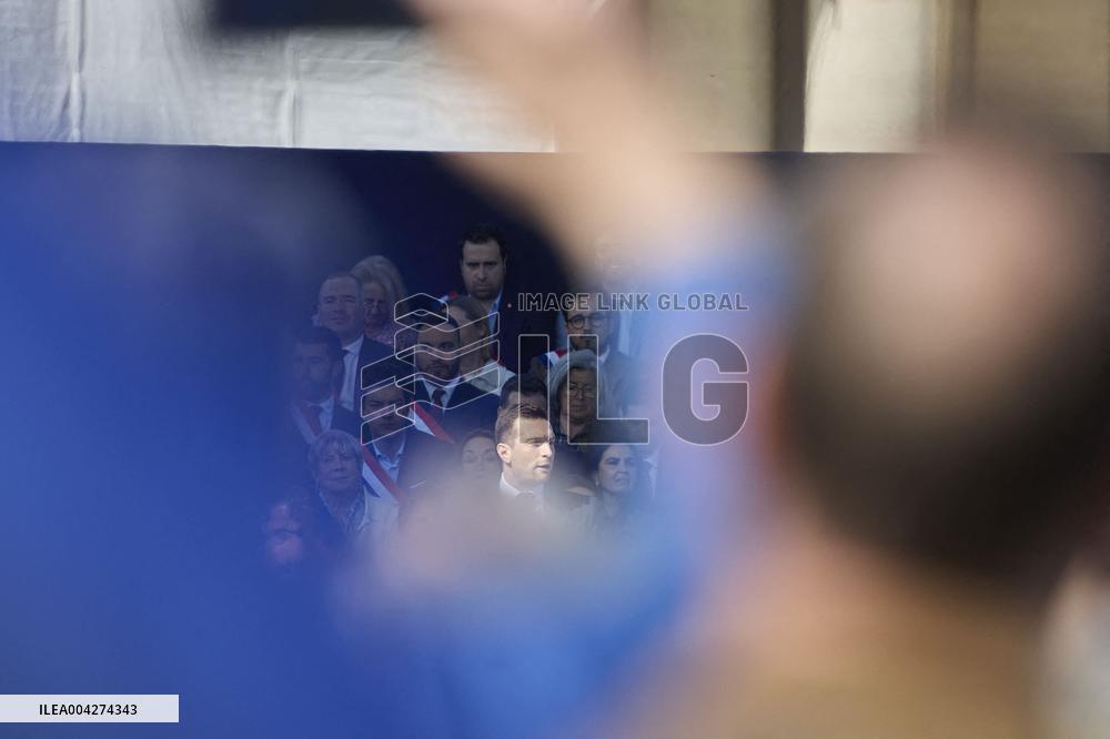 Rally In Support Of Marine Le Pen - Paris