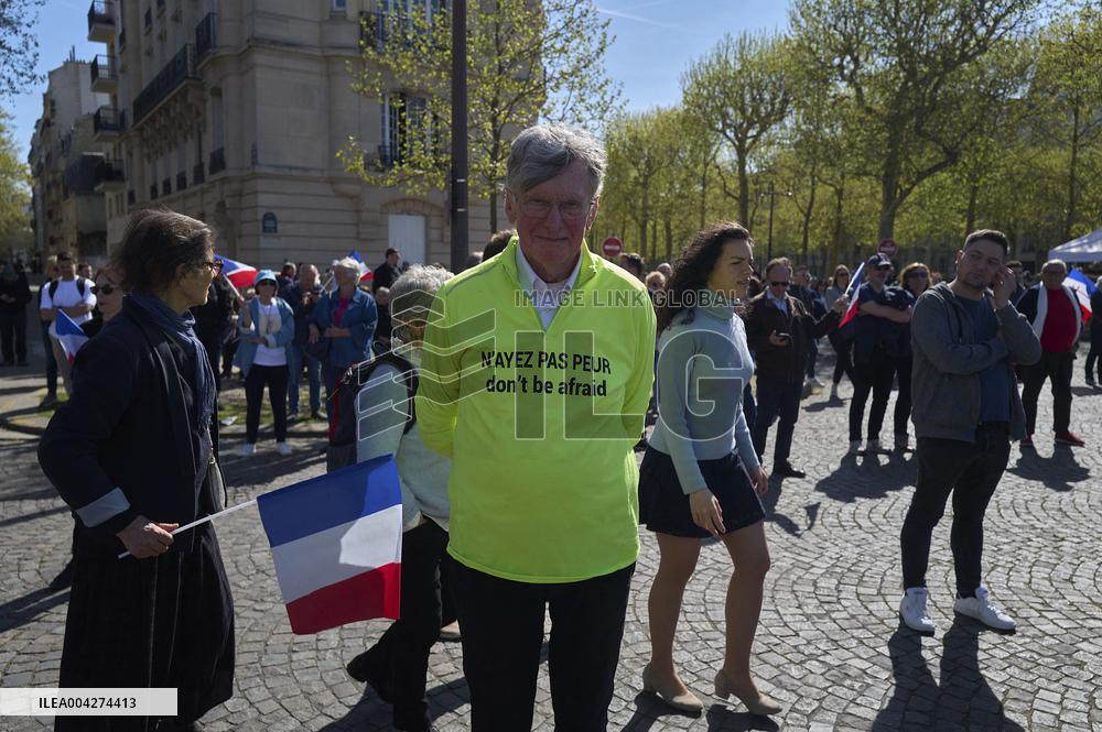Rally In Support Of Marine Le Pen - Paris