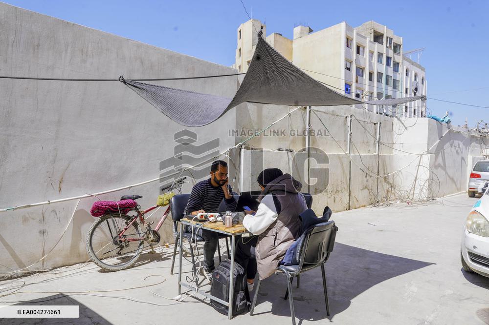 Journalists' Daily Life in Gaza