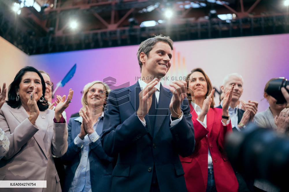 Speech by Gabriel Attal at the Renaissance meeting - Saint-Denis AJ