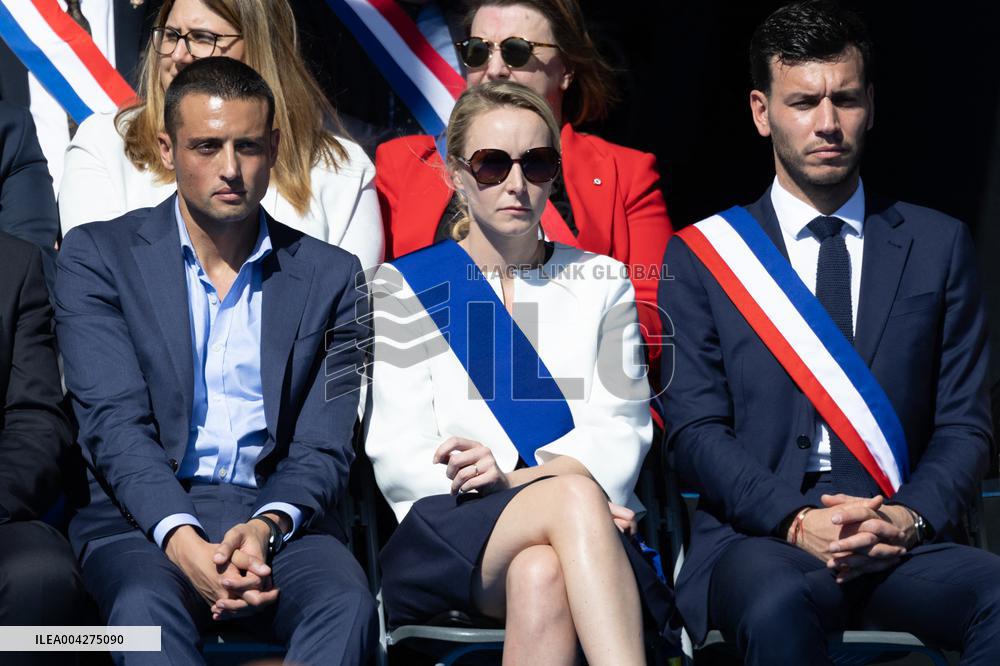 Rally in support of Marine Le Pen - Paris