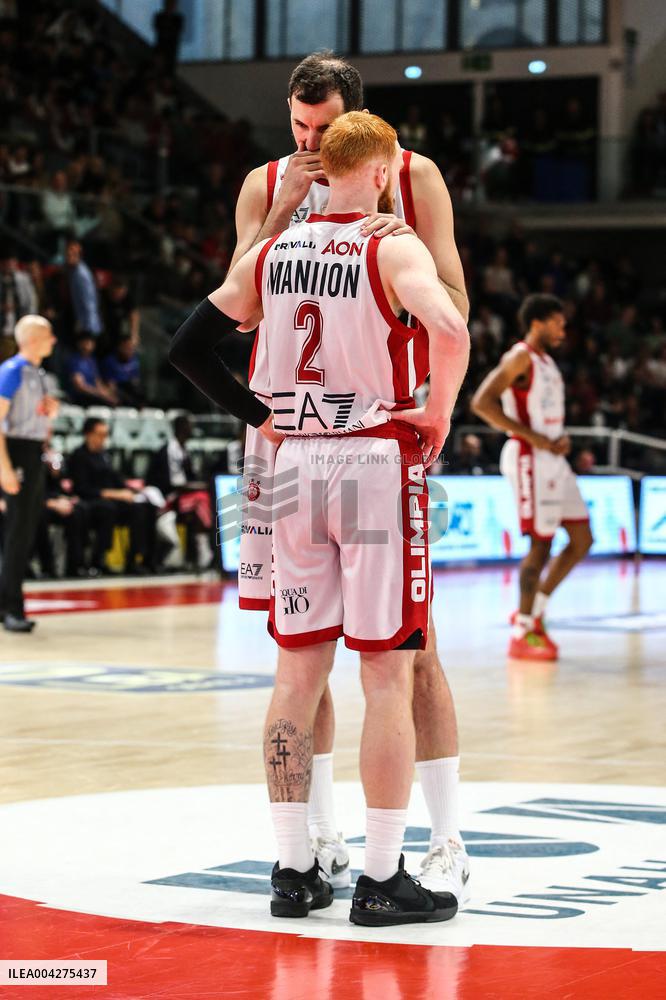 BASKET - Serie A - Unahotels Reggio Emilia vs EA7 Emporio Armani Milano