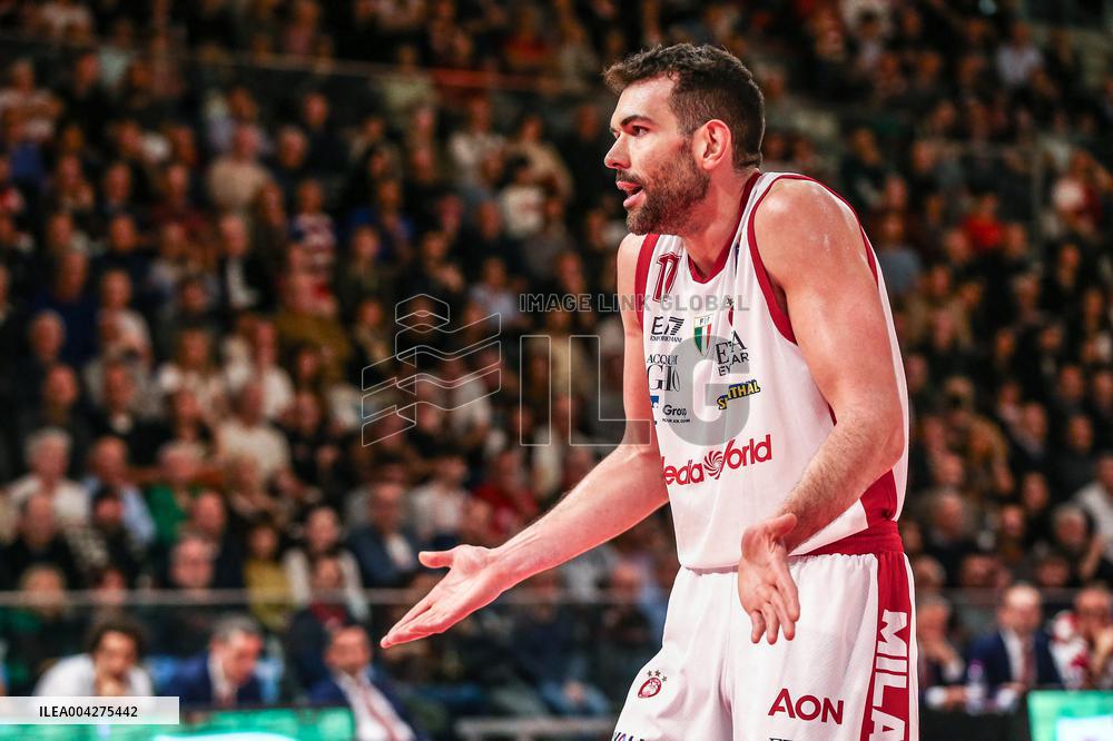 BASKET - Serie A - Unahotels Reggio Emilia vs EA7 Emporio Armani Milano