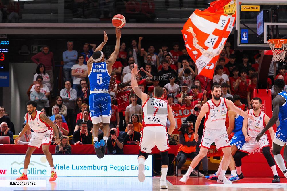 BASKET - Serie A - Unahotels Reggio Emilia vs EA7 Emporio Armani Milano