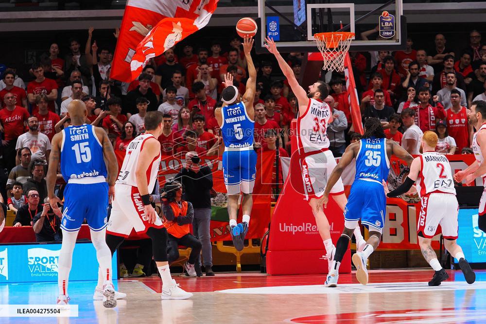 BASKET - Serie A - Unahotels Reggio Emilia vs EA7 Emporio Armani Milano