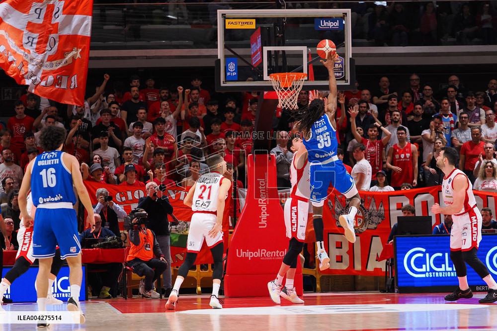 BASKET - Serie A - Unahotels Reggio Emilia vs EA7 Emporio Armani Milano