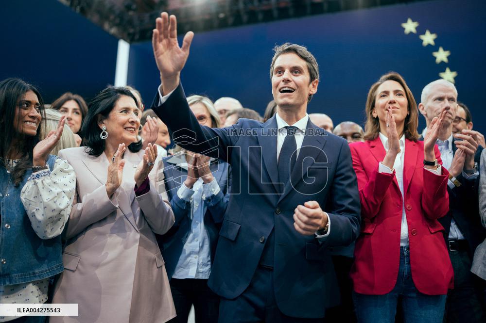 Speech by Gabriel Attal at the Renaissance meeting - Saint-Denis AJ