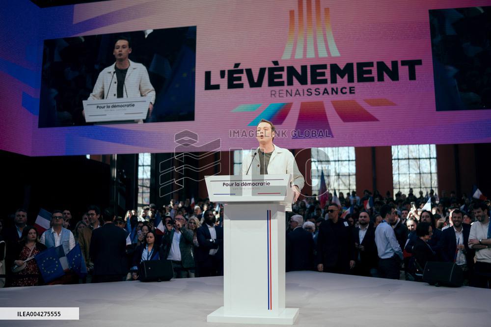 Speech by Gabriel Attal at the Renaissance meeting - Saint-Denis AJ