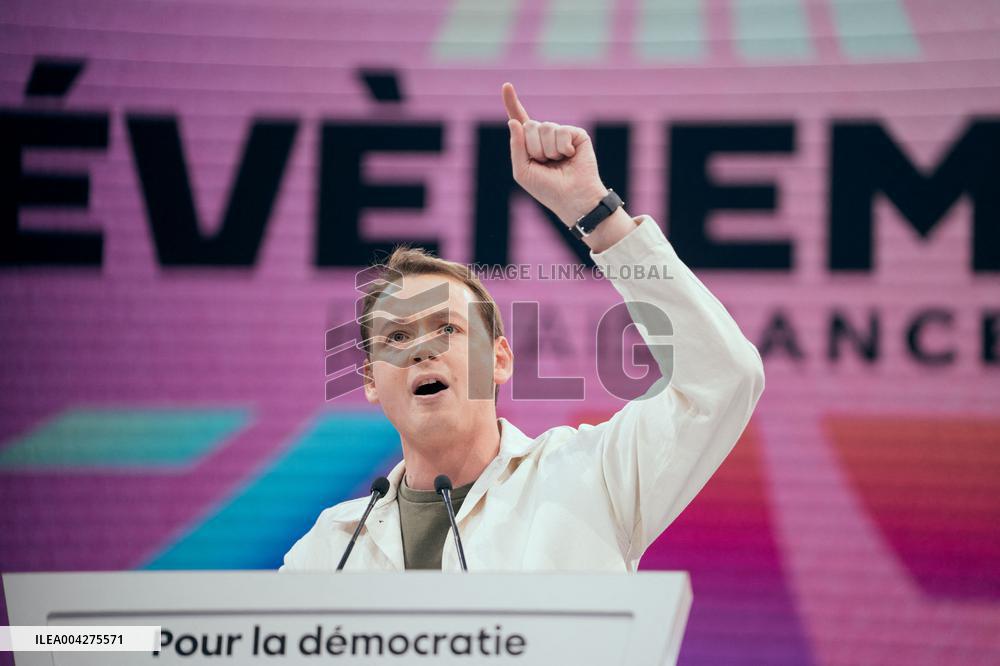 Speech by Gabriel Attal at the Renaissance meeting - Saint-Denis AJ