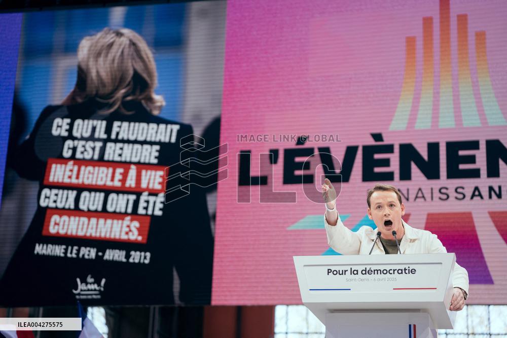 Speech by Gabriel Attal at the Renaissance meeting - Saint-Denis AJ