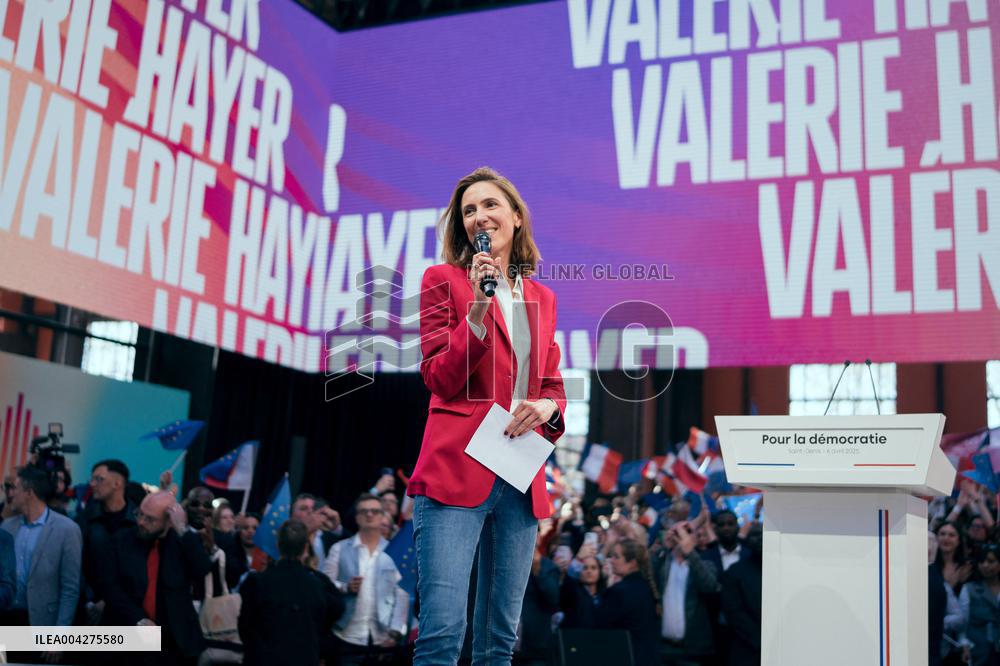 Speech by Gabriel Attal at the Renaissance meeting - Saint-Denis AJ