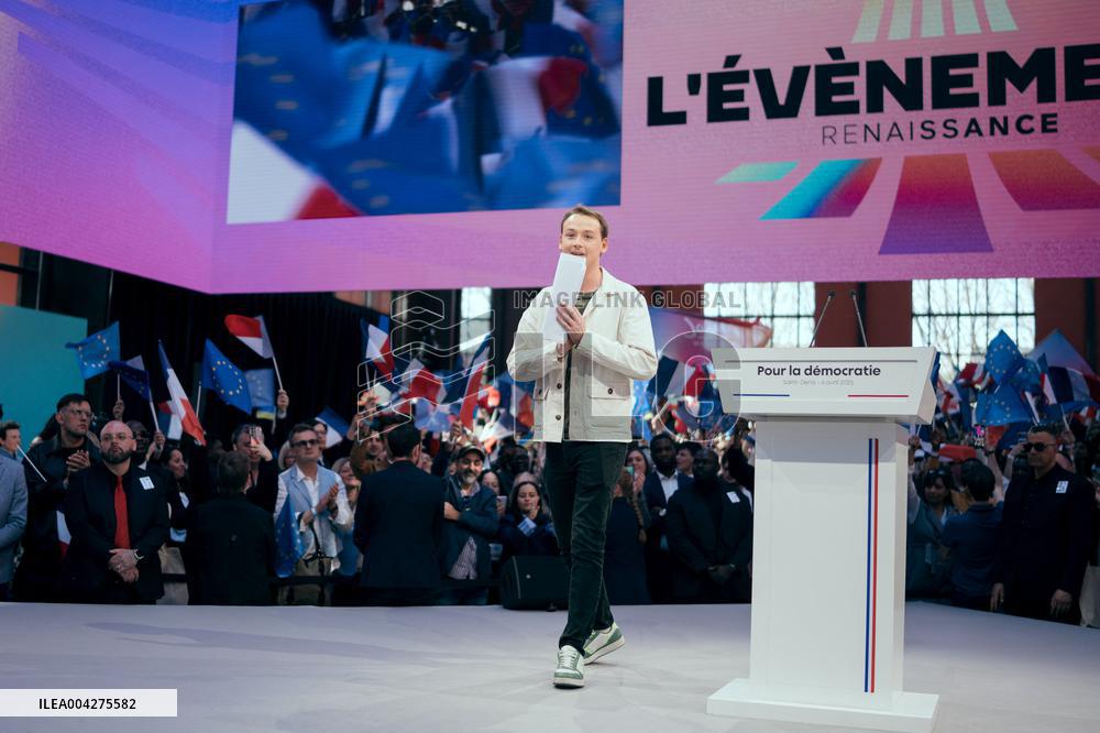 Speech by Gabriel Attal at the Renaissance meeting - Saint-Denis AJ