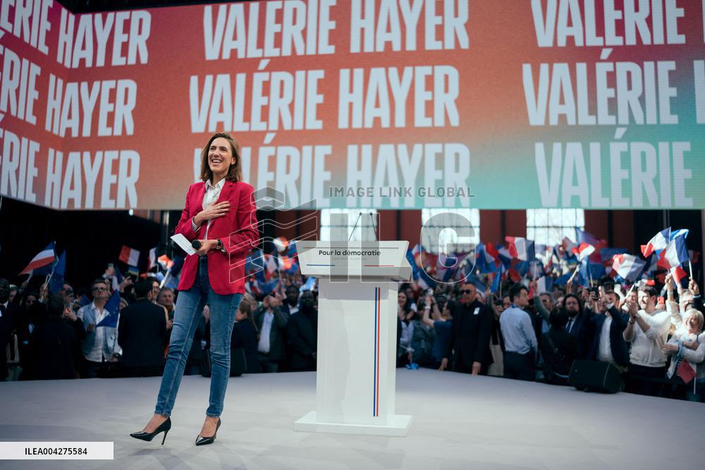 Speech by Gabriel Attal at the Renaissance meeting - Saint-Denis AJ