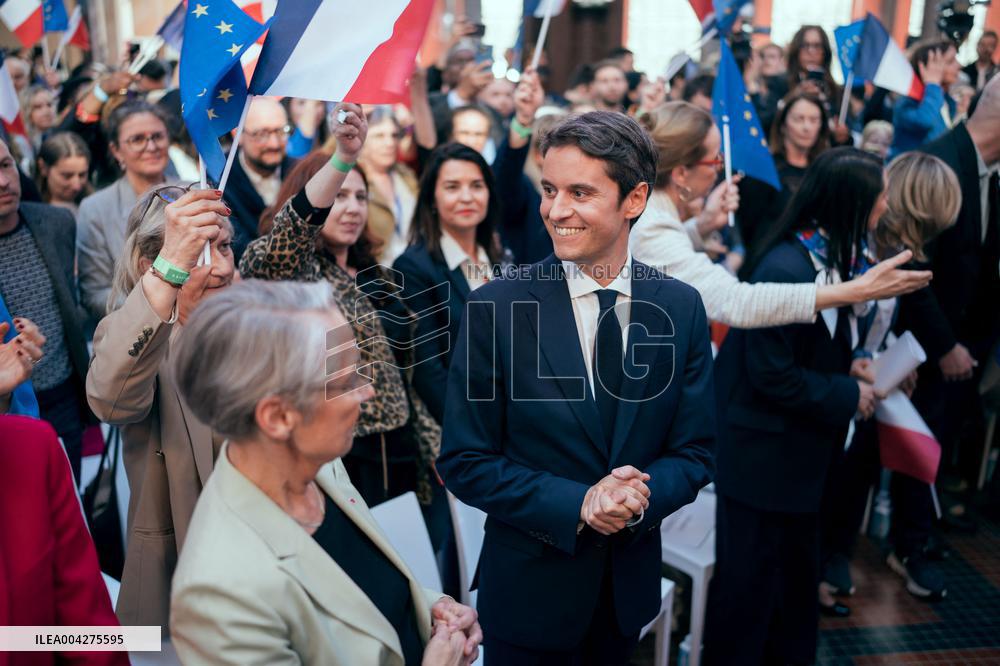 Speech by Gabriel Attal at the Renaissance meeting - Saint-Denis AJ