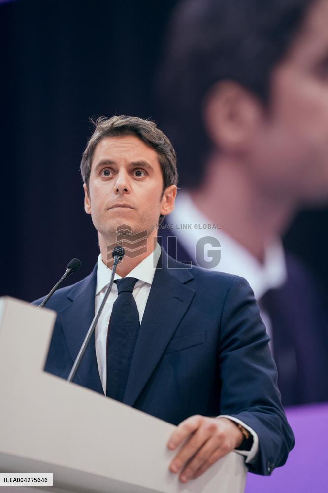 Speech by Gabriel Attal at the Renaissance meeting - Saint-Denis AJ