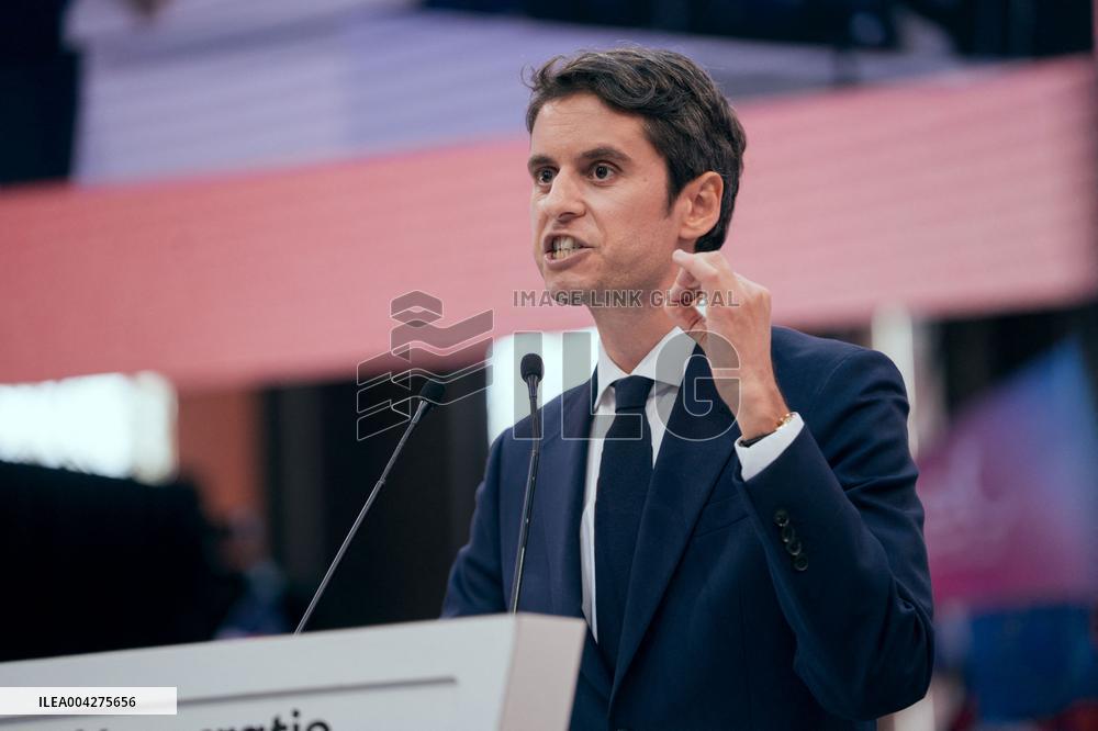 Speech by Gabriel Attal at the Renaissance meeting - Saint-Denis AJ