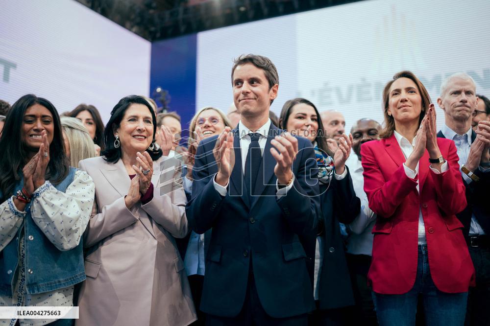 Speech by Gabriel Attal at the Renaissance meeting - Saint-Denis AJ