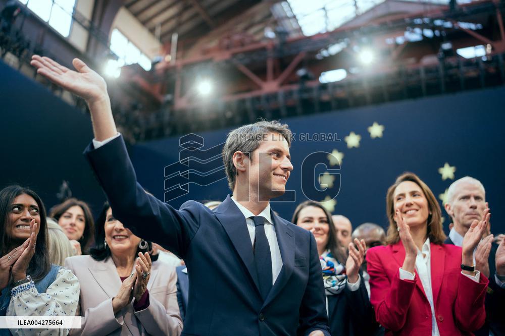 Speech by Gabriel Attal at the Renaissance meeting - Saint-Denis AJ