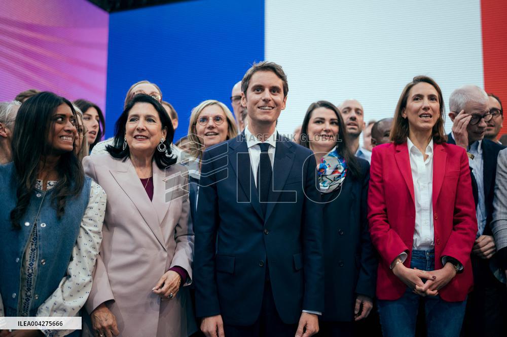 Speech by Gabriel Attal at the Renaissance meeting - Saint-Denis AJ