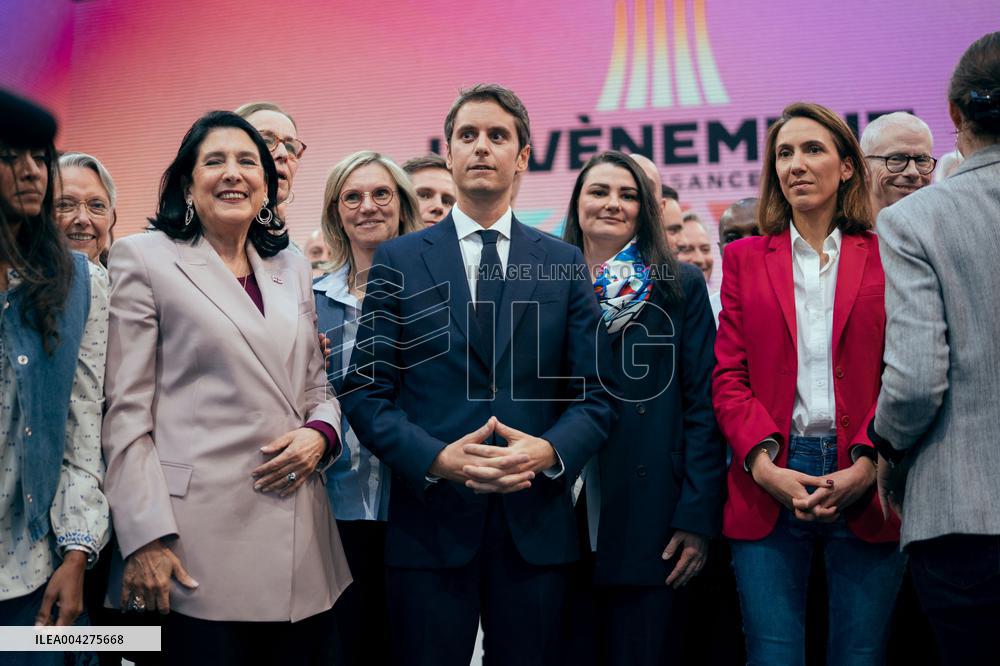 Speech by Gabriel Attal at the Renaissance meeting - Saint-Denis AJ