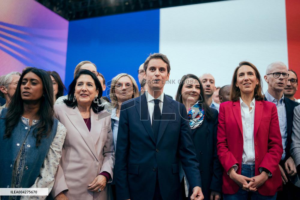 Speech by Gabriel Attal at the Renaissance meeting - Saint-Denis AJ