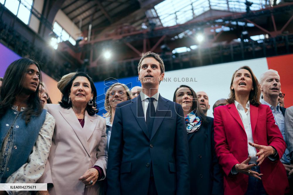 Speech by Gabriel Attal at the Renaissance meeting - Saint-Denis AJ