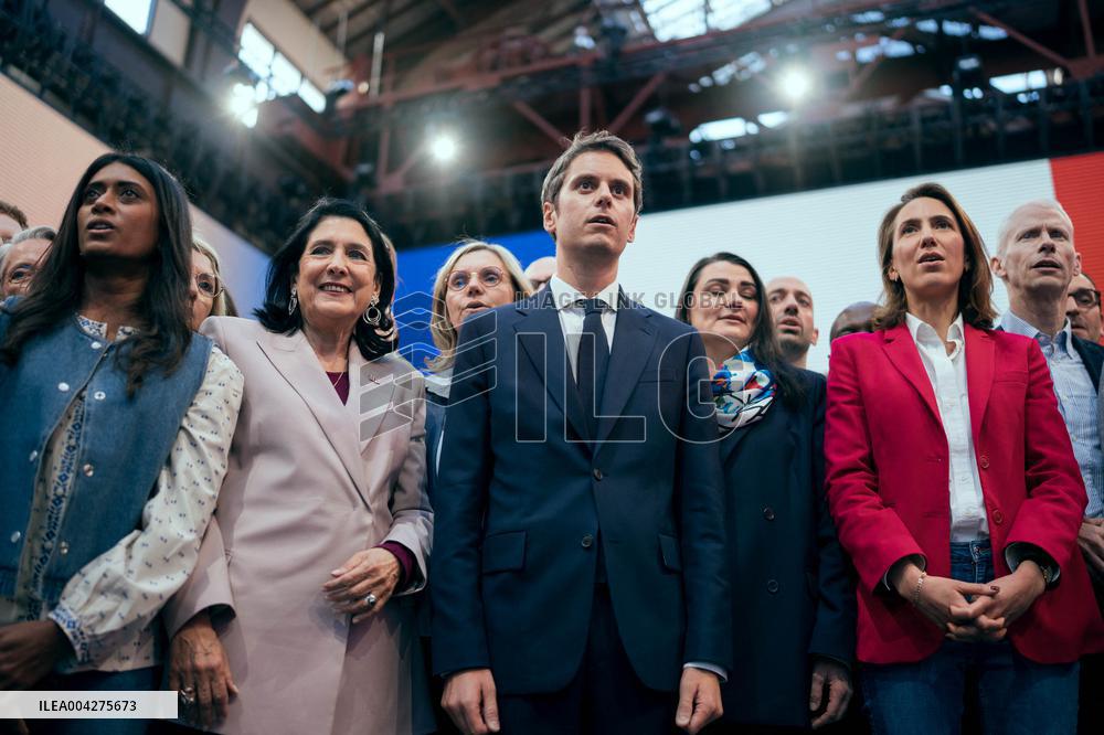 Speech by Gabriel Attal at the Renaissance meeting - Saint-Denis AJ