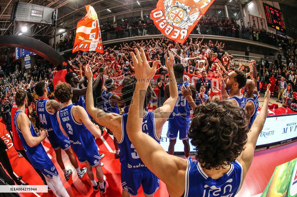 BASKET - Serie A - Unahotels Reggio Emilia vs EA7 Emporio Armani Milano