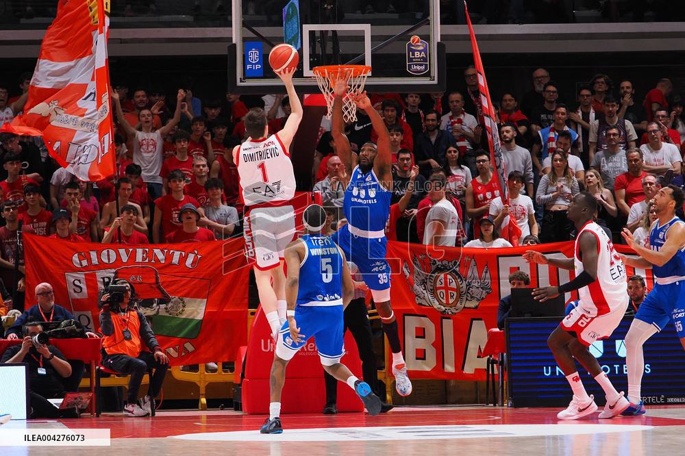 BASKET - Serie A - Unahotels Reggio Emilia vs EA7 Emporio Armani Milano