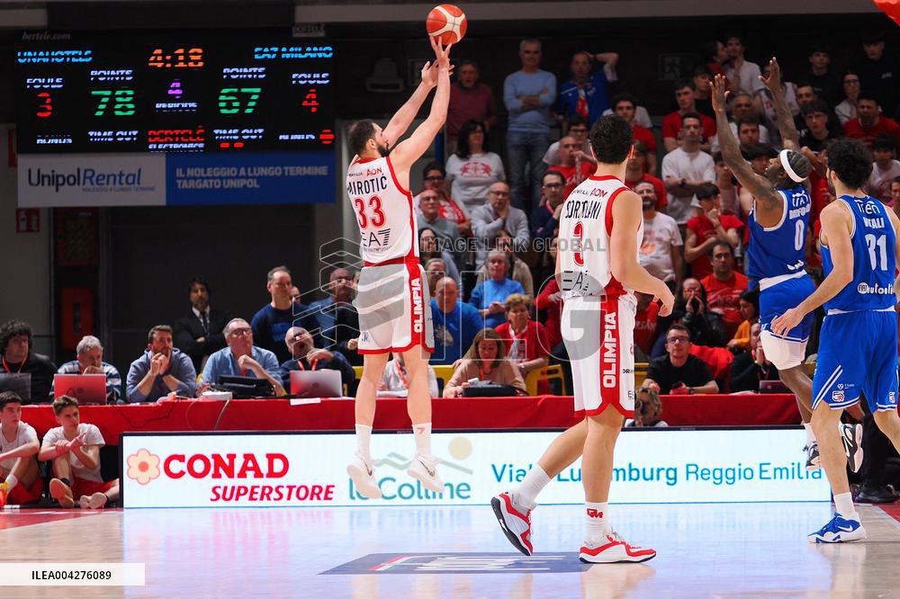 BASKET - Serie A - Unahotels Reggio Emilia vs EA7 Emporio Armani Milano