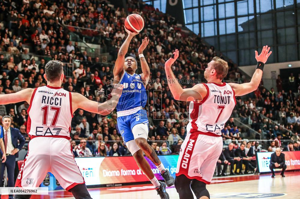 BASKET - Serie A - Unahotels Reggio Emilia vs EA7 Emporio Armani Milano