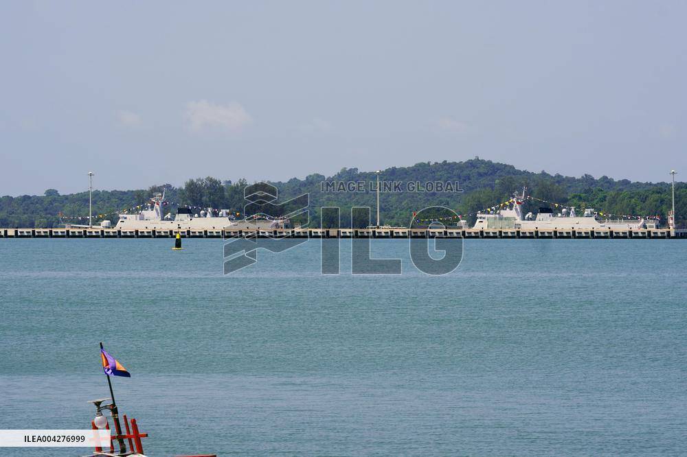 China-funded facilities completed at Cambodia naval base