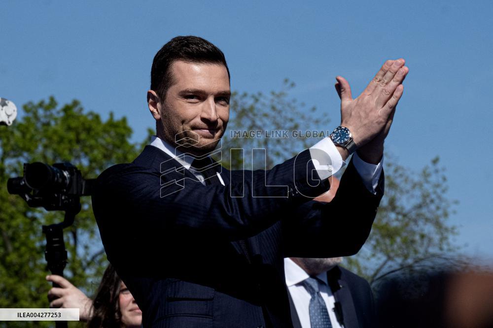 Rally In Support Of Marine Le Pen - Paris