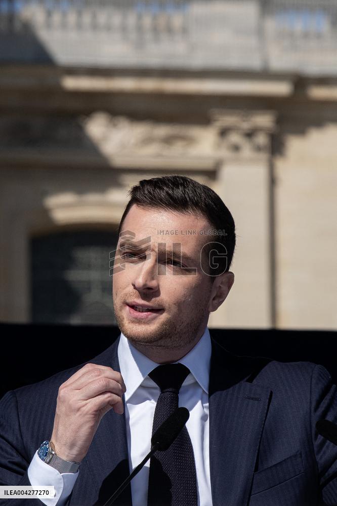 Rally In Support Of Marine Le Pen - Paris