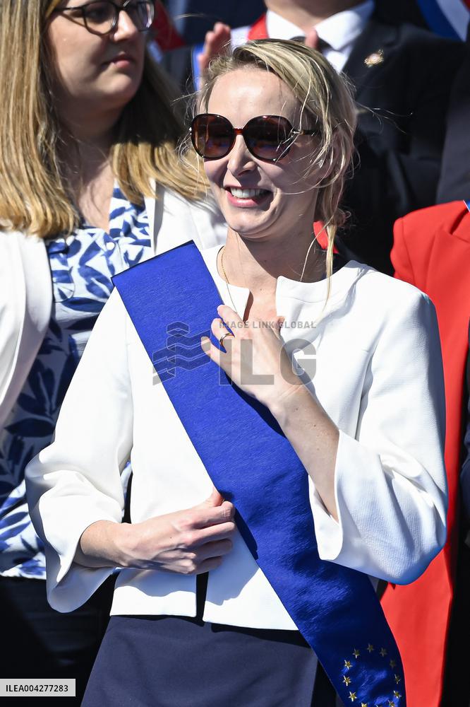 Rally In Support Of Marine Le Pen - Paris