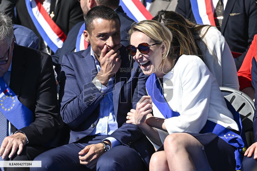 Rally In Support Of Marine Le Pen - Paris