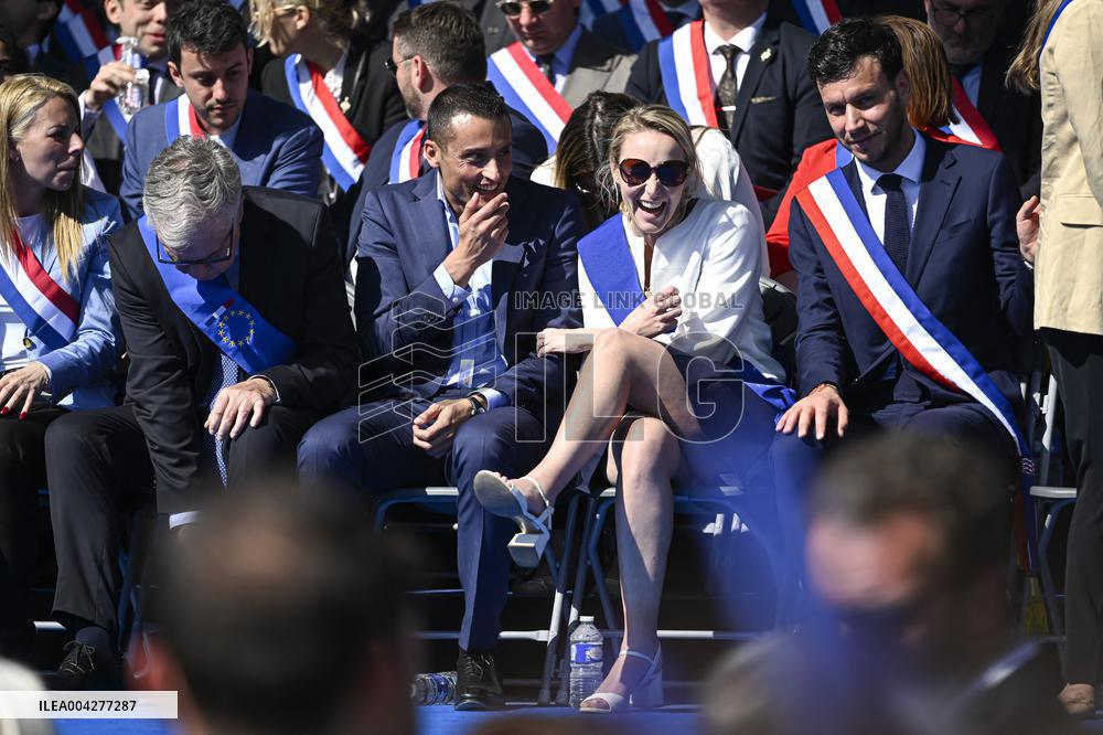 Rally In Support Of Marine Le Pen - Paris