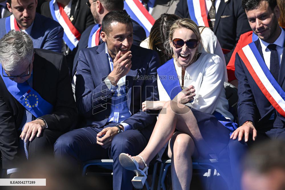 Rally In Support Of Marine Le Pen - Paris