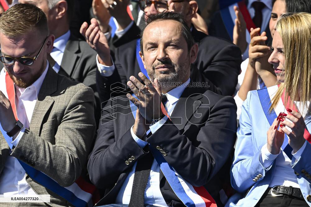 Rally In Support Of Marine Le Pen - Paris