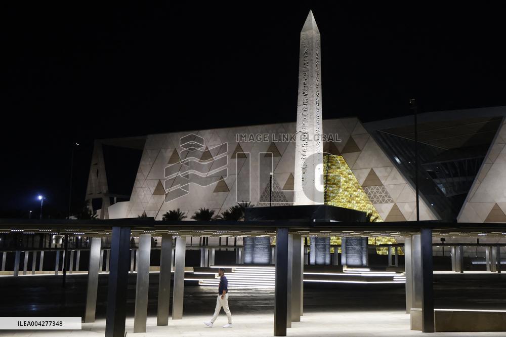 New Grand Egyptian Museum In Giza Near Cairo