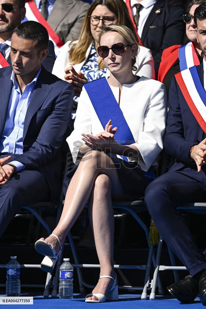 Rally In Support Of Marine Le Pen - Paris