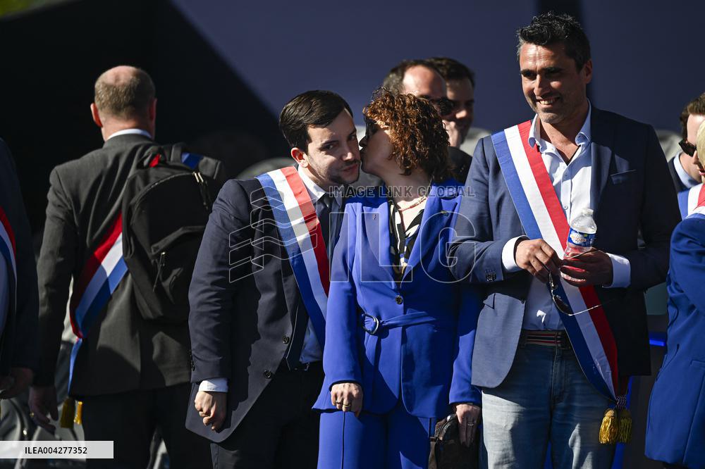 Rally In Support Of Marine Le Pen - Paris