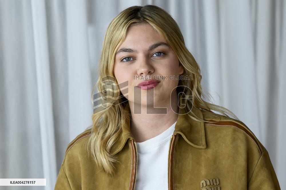 Portrait of Eurovision French Singer Louane at AFAS Live Concert - Amsterdam